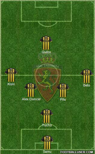 R. Zaragoza S.A.D. Formation 2014