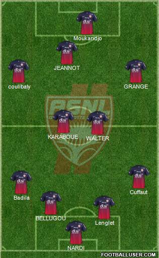 A.S. Nancy Lorraine Formation 2014