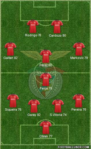 Sport Lisboa e Benfica - SAD Formation 2014