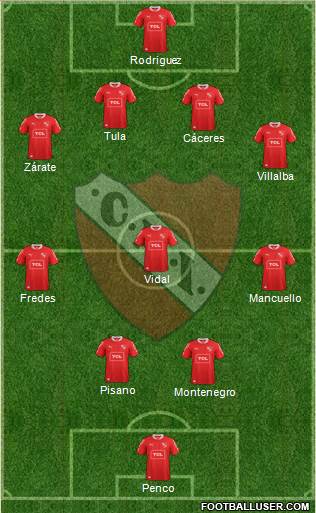 Independiente Formation 2014