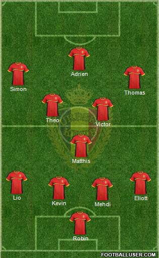 Belgium Formation 2014