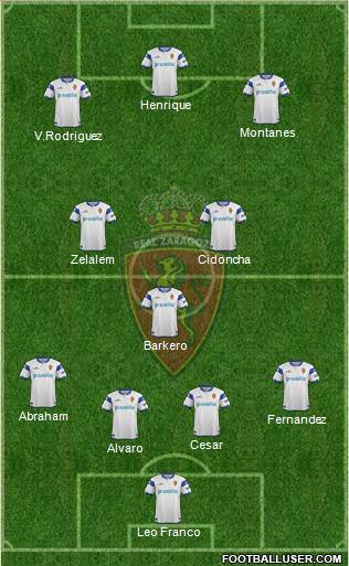 R. Zaragoza S.A.D. Formation 2014