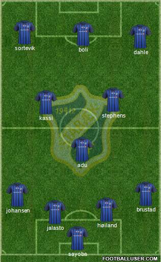 Stabæk Fotball Formation 2014