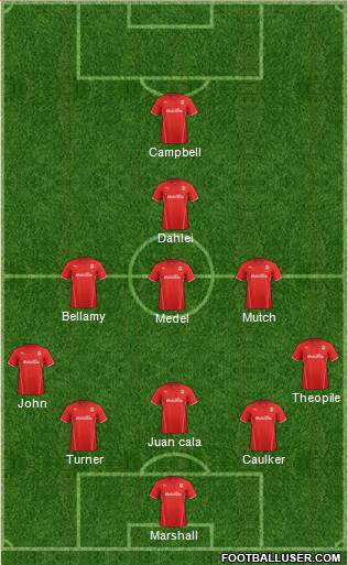 Cardiff City Formation 2014