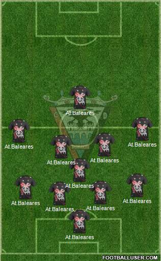 C.D. Mirandés Formation 2014