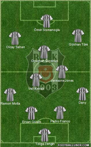 Besiktas JK Formation 2014