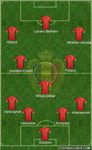 Belgium Formation 2014
