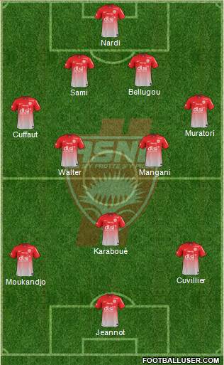 A.S. Nancy Lorraine Formation 2014