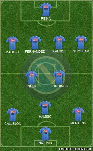 Napoli Formation 2014