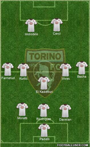 Torino Formation 2014
