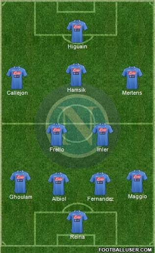 Napoli Formation 2014