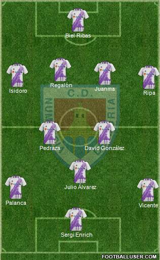 C.D. Numancia S.A.D. Formation 2014