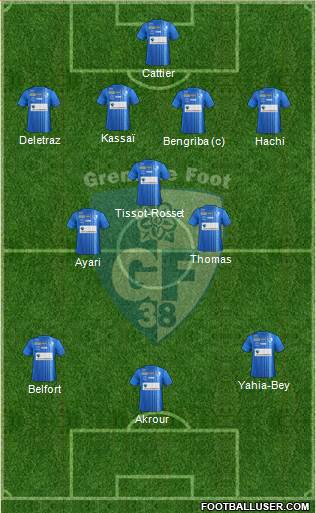 Grenoble Foot 38 Formation 2014