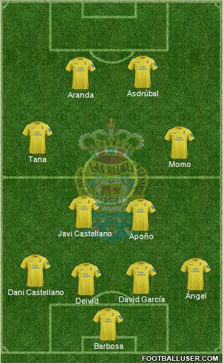 U.D. Las Palmas S.A.D. Formation 2014
