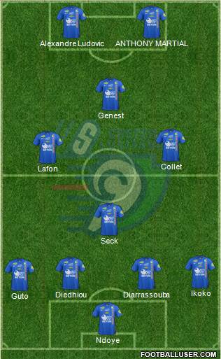 Union Sportive Créteil-Lusitanos Football Formation 2014