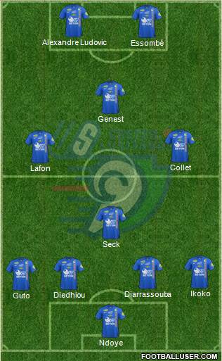 Union Sportive Créteil-Lusitanos Football Formation 2014