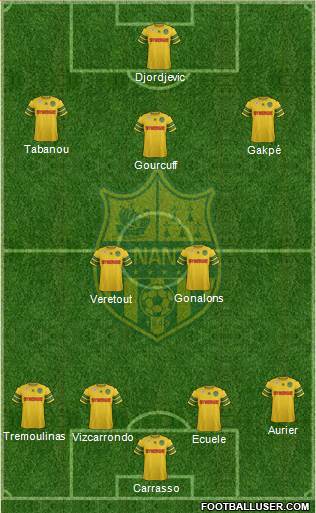 FC Nantes Formation 2014