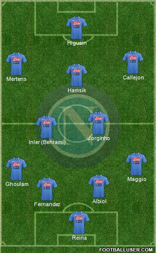 Napoli Formation 2014