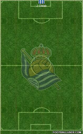 Real Sociedad S.A.D. Formation 2014