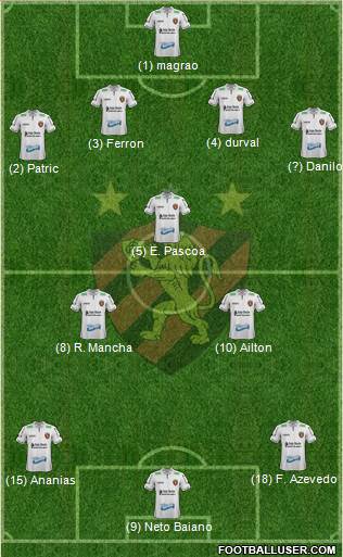 Sport C Recife Formation 2014