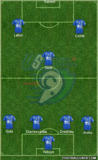 Union Sportive Créteil-Lusitanos Football Formation 2014