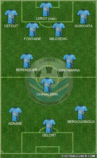 Tours Football Club Formation 2014