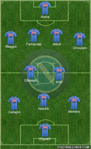 Napoli Formation 2014