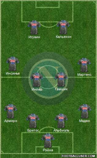 Napoli Formation 2014