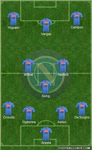Napoli Formation 2014