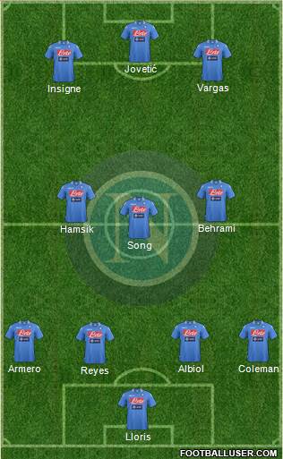 Napoli Formation 2014
