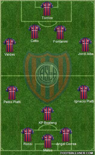 San Lorenzo de Almagro Formation 2014