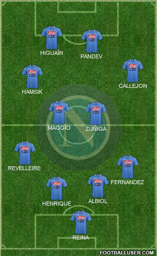 Napoli Formation 2014
