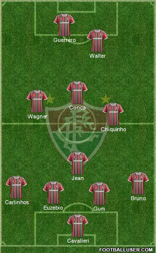 Fluminense FC Formation 2014
