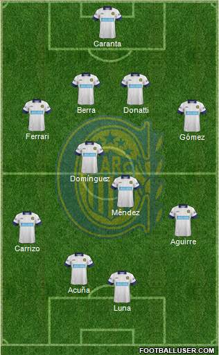 Rosario Central Formation 2014
