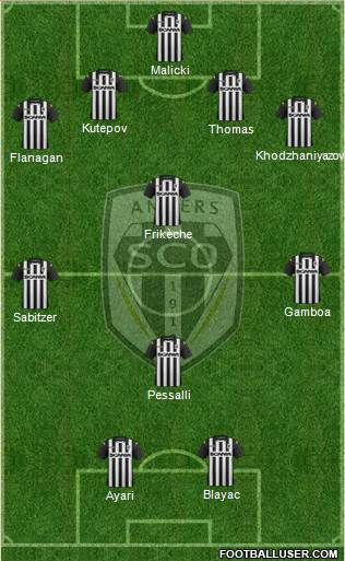 Angers SCO Formation 2014