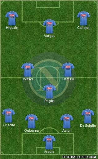 Napoli Formation 2014