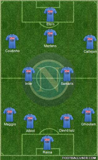 Napoli Formation 2014