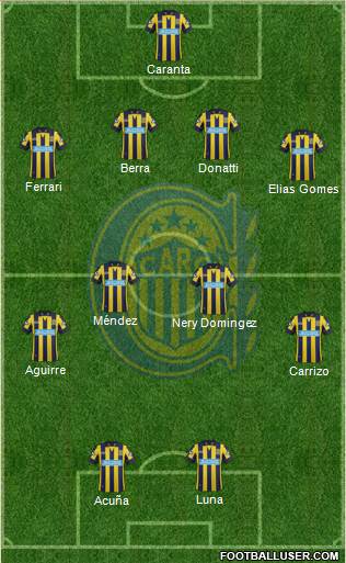 Rosario Central Formation 2014
