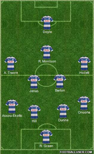 Queens Park Rangers Formation 2014