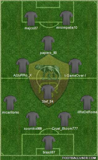 AS Roma Formation 2014