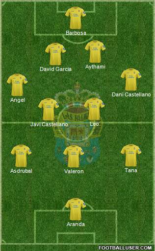 U.D. Las Palmas S.A.D. Formation 2014