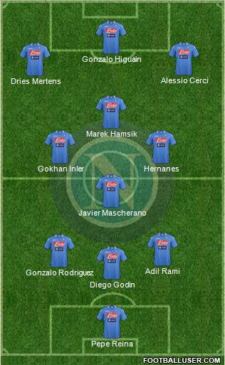 Napoli Formation 2014
