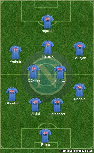 Napoli Formation 2014