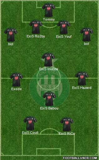 A.S. Saint-Etienne Formation 2014