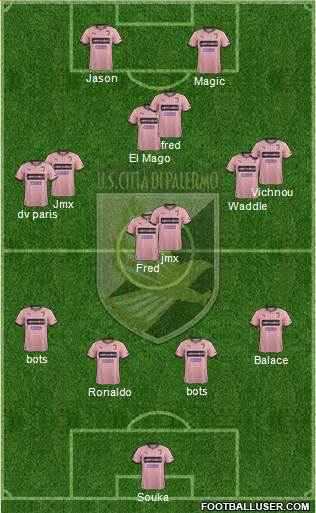 Città di Palermo Formation 2014