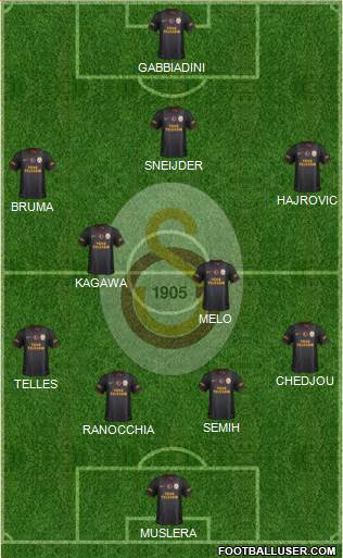 Galatasaray SK Formation 2014