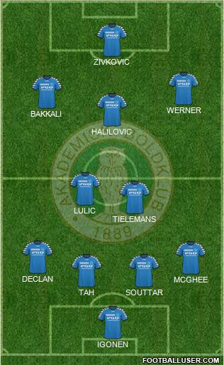 Akademisk Boldklub Formation 2014
