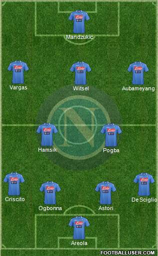Napoli Formation 2014