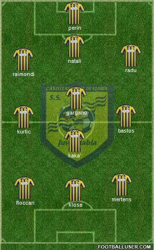 Juve Stabia Formation 2014