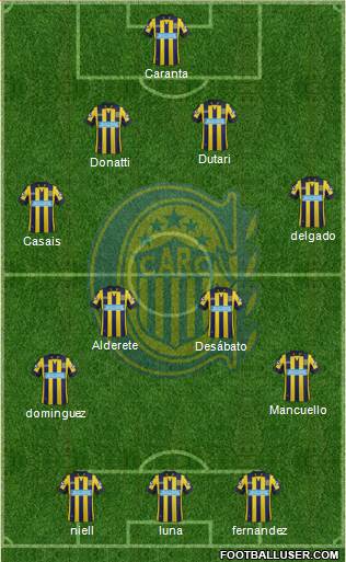 Rosario Central Formation 2014